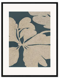 Gerahmter Kunstdruck Calm Strokes No 26