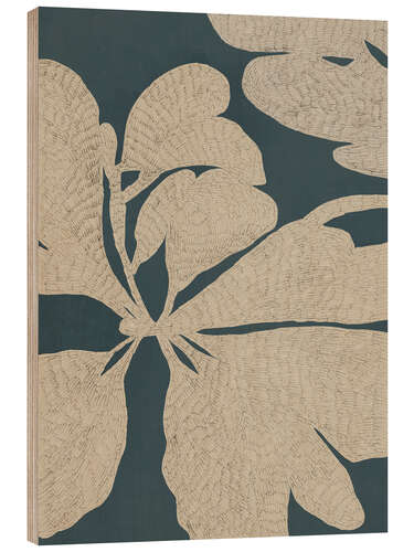 Tableau en bois Calm Strokes No 26