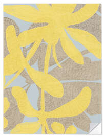 Sticker mural Calm Strokes No 29