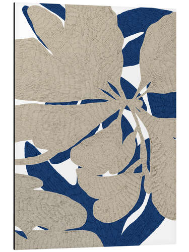Quadro em alumínio Calm Strokes No 28