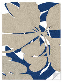 Sticker mural Calm Strokes No 28