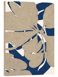 Quadro de madeira Calm Strokes No 28 - treechild