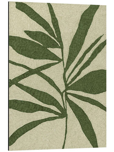Quadro em alumínio Calm Strokes No 09