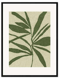 Gerahmter Kunstdruck Calm Strokes No 09