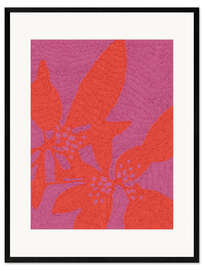 Gerahmter Kunstdruck Calm Strokes No 20