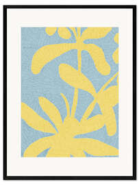 Gerahmter Kunstdruck Calm Strokes No 23