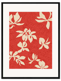 Gerahmter Kunstdruck Calm Strokes No 12