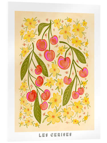Acrylglasbild Les Cerises (die Kirschen)