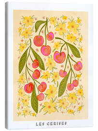 Tableau sur toile Les Cerises - Nikita Jariwala