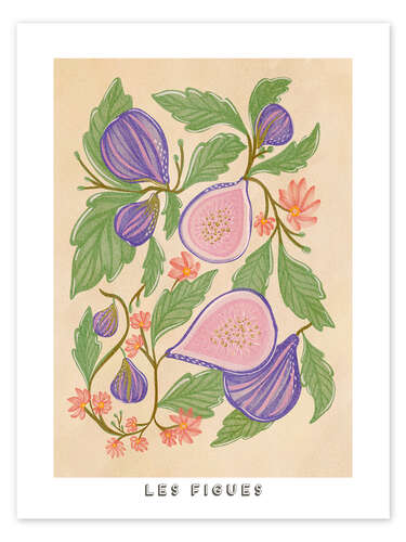 Juliste Les Figues (the figs)
