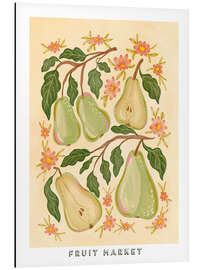 Aluminium print Fruit Market