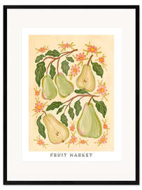 Framed art print Fruit Market