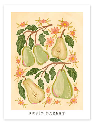 Poster Fruit Market