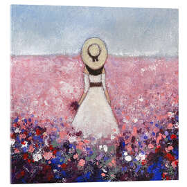 Akrylbilde Looking back - Adriane Dworzak