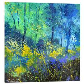 Acrylic print Light in the wood - Pol Ledent