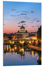 Gallery Print Sonnenuntergang über Rom