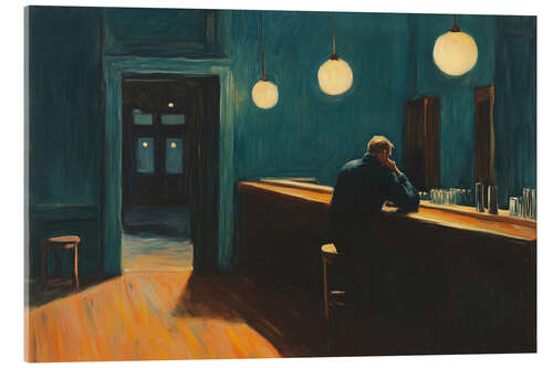 Obraz na szkle akrylowym Midnight Diner