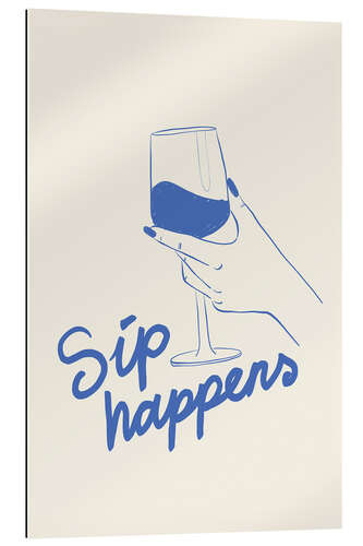 Galleritryck Sip happens