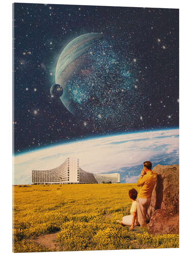 Obraz na szkle akrylowym Collecting memories from the future
