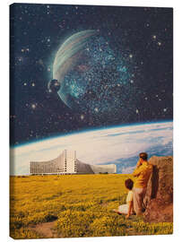 Canvas print Collecting memories from the future - Frank Moth