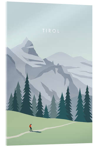 Akryylilasitaulu Tirol