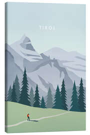 Canvas print Tirol - Katinka Reinke