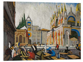 Akrylglastavla San Marco from the Piazzetta - Jules Schmalzigaug, 1913