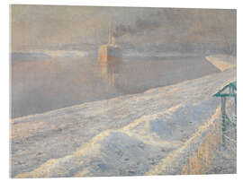 Acrylglasbild Wintersturm - Georges Buysse