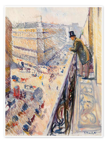 Poster Rue Lafayette, 1891