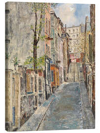Canvas print Montmartre - Pierre Thevenet