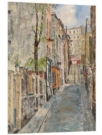 Foam board print Montmartre - Pierre Thevenet