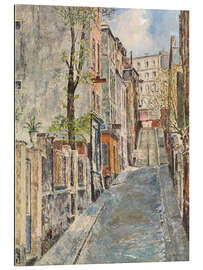 Quadro em plexi-alumínio Montmartre - Pierre Thevenet
