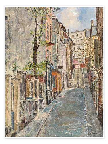 Póster Montmartre - Pierre Thevenet