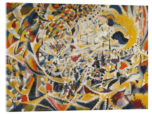 Acrylglasbild Rhythmus der Lichtwellen - Jules Schmalzigaug, 1917