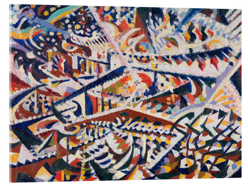 Cuadro de metacrilato Interior of a Popular Ballroom in Antwerp - Jules Schmalzigaug