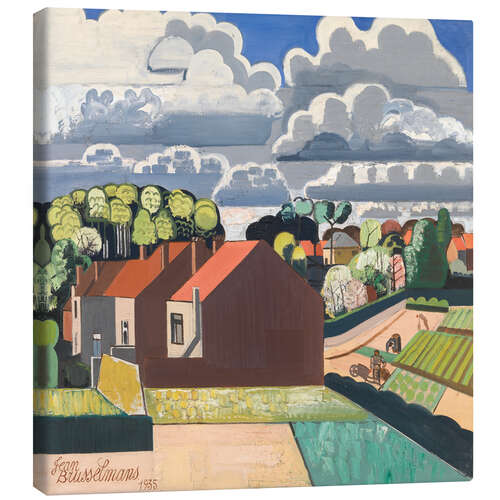 Leinwandbild Frühling - Jean Brusselmans, 1935