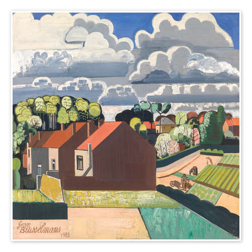 Póster Spring - Jean Brusselmans, 1935