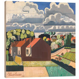 Tableau en bois Spring - Jean Brusselmans, 1935