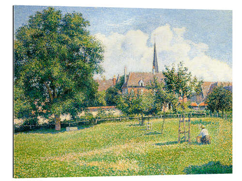 Gallery print The House of the Deaf Woman and the Belfry at Eragny