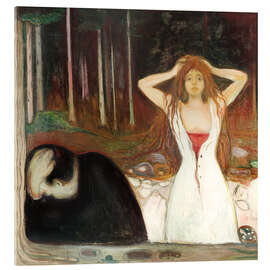 Acrylic print Ashes, 1895 - Edvard Munch