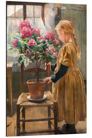 Aluminium print The Artist's Daughter - Leon Frederic, 1907