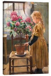 Tableau sur toile The Artist's Daughter - Leon Frederic, 1907
