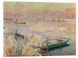 Acrylic print Winter - Emile Claus, 1900