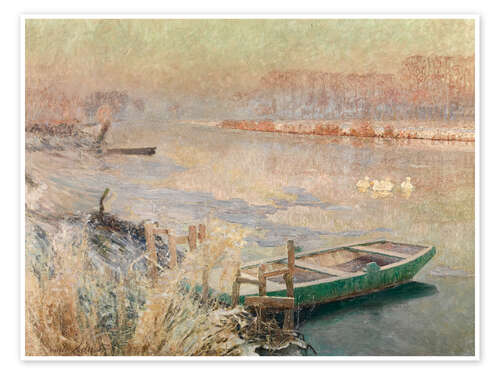 Plakat Winter - Emile Claus, 1900