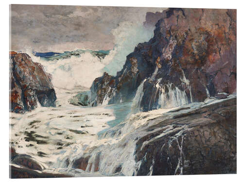 Stampa su vetro acrilico After the Storm, 1925