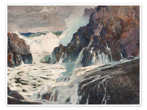 Plakat After the Storm, 1925