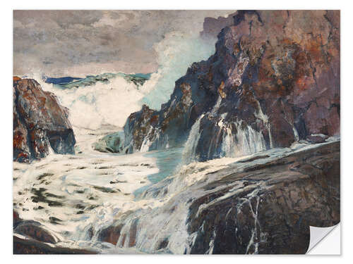 Sticker mural After the Storm, 1925