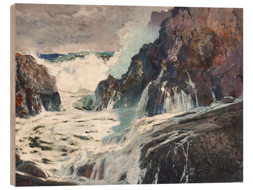 Tableau en bois After the Storm, 1925