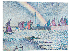 Acrylic print Entrance to the Port of Honfleur, 1899 - Paul Signac