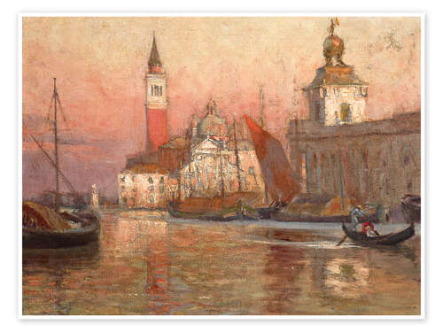 Plakat San Giorgio, Venice - Herbert W. Faulkner